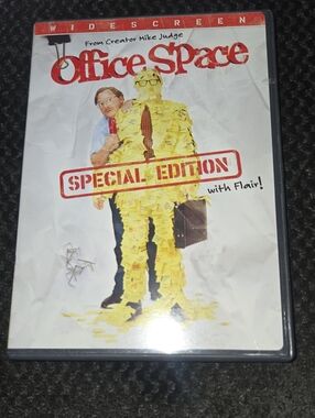 Fox Office Space DVD - White & Yellow Special Edition